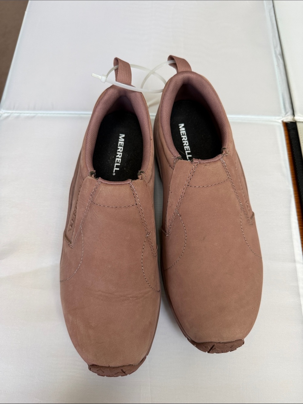 Merrell womens Slip-On Loafers in Muted Rose Taupe
